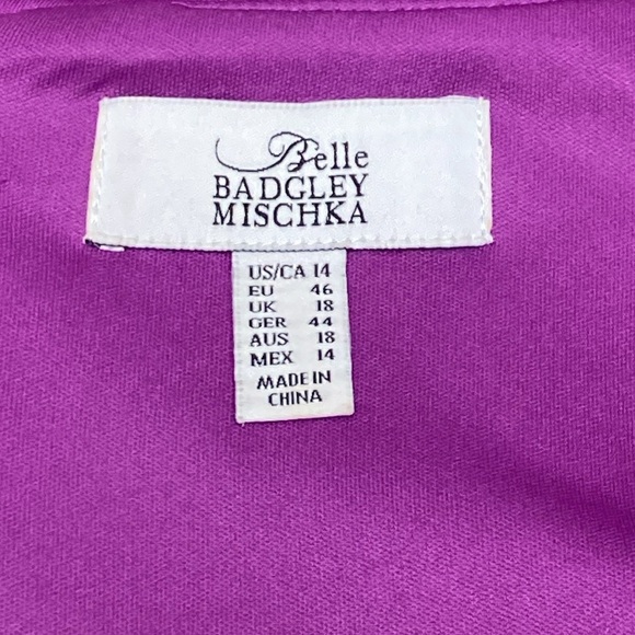 Badgley Mischka dress, NWOT absolutely no flaws, measurements in photos - Picture 7 of 15